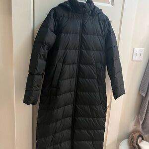 Lands' End Black Puffer Jacket